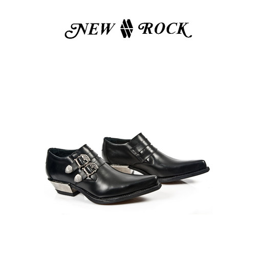 NewRock西班牙真皮手工定制皮鞋