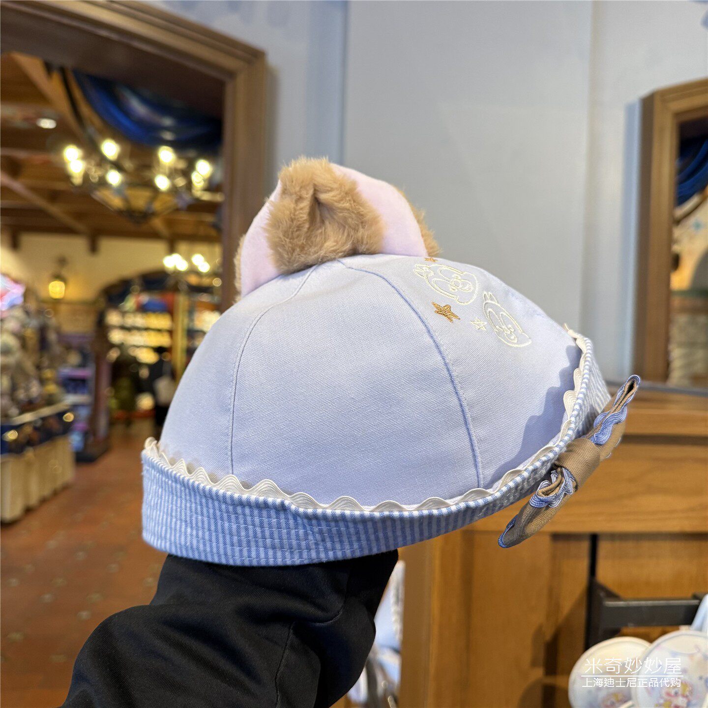 上海迪士尼乐园国内代购童话国王奇奇蒂蒂成人卡通帽子可爱帽