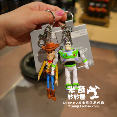 巴斯光年上海钥匙圈可动人偶