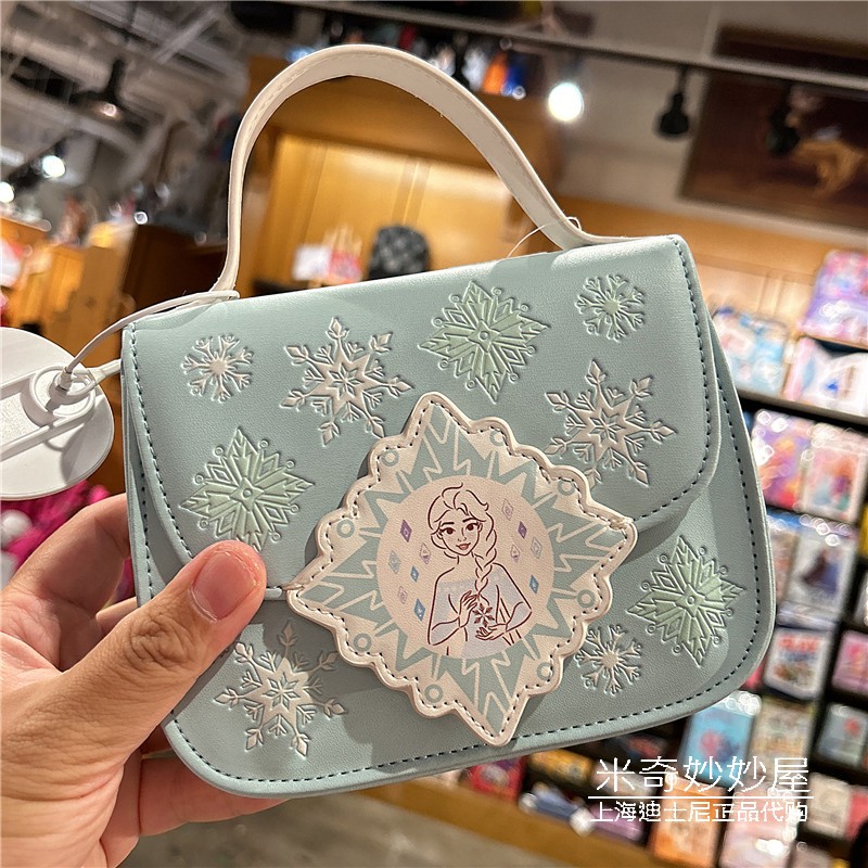 艾莎卡通手拎包上海迪士尼乐园