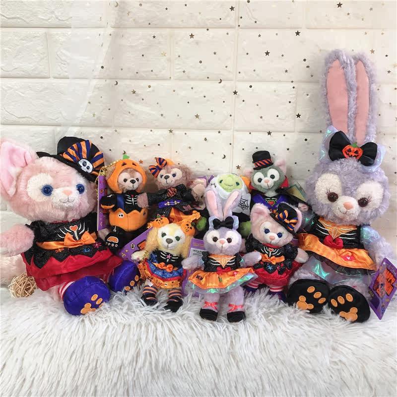 上海迪士尼代购2022万圣节玲娜狐狸贝儿公仔星黛露玩偶包钥匙挂件