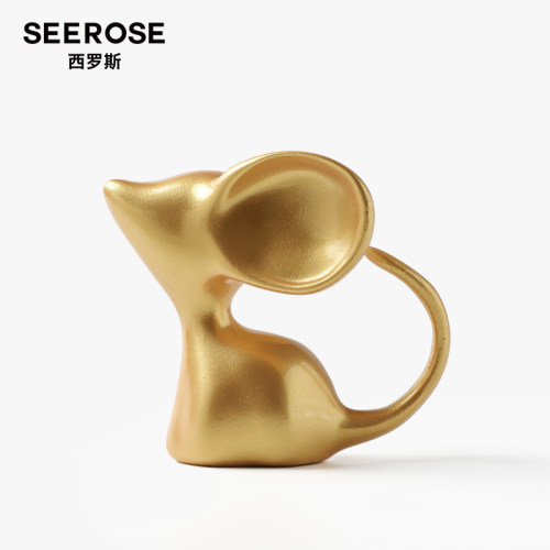 SEEROSE老鼠生肖公仔车载装饰品