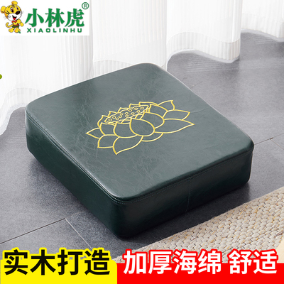 莲花拜垫拜凳拜家用跪垫禅垫打坐垫跪凳磕头拜凳打坐蒲团加厚海绵