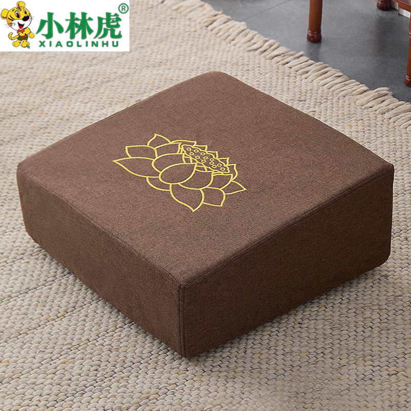 家用跪垫凳子家用正方形凳子莲花凳磕头瑜伽凳蒲团跪拜凳厂家直销