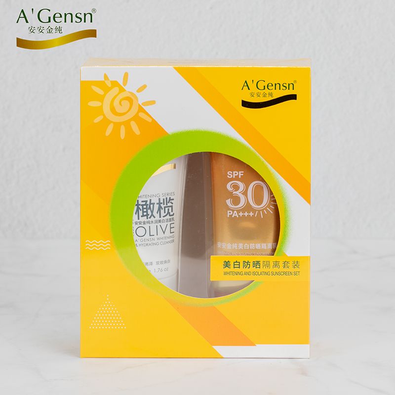 安安金纯SPF30全身美白防晒霜