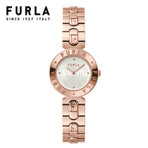 FURLA芙拉钢带镀金进口石英表女表时尚轻奢商务欧美腕表手表女
