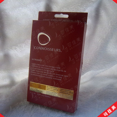 进口美国鉴赏家牌CONNOISSEURS擦金布,珠宝首饰美容保养用品