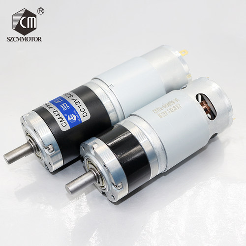 直流12V24V微型行星齿轮减速电机