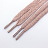 藕粉色肉粉色鞋 带绳女生扁平圆形适配AJ1AF1帆布板跑步运动休闲鞋