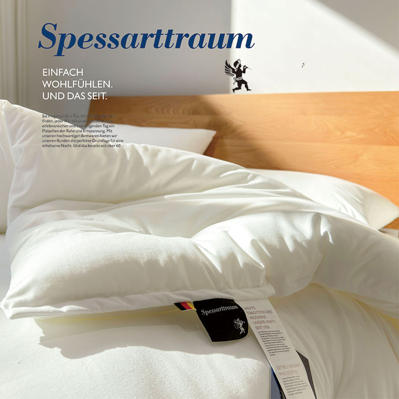 Spessarttraum德国牌外贸原单超绵柔纤维冬被春秋被子母被二合一