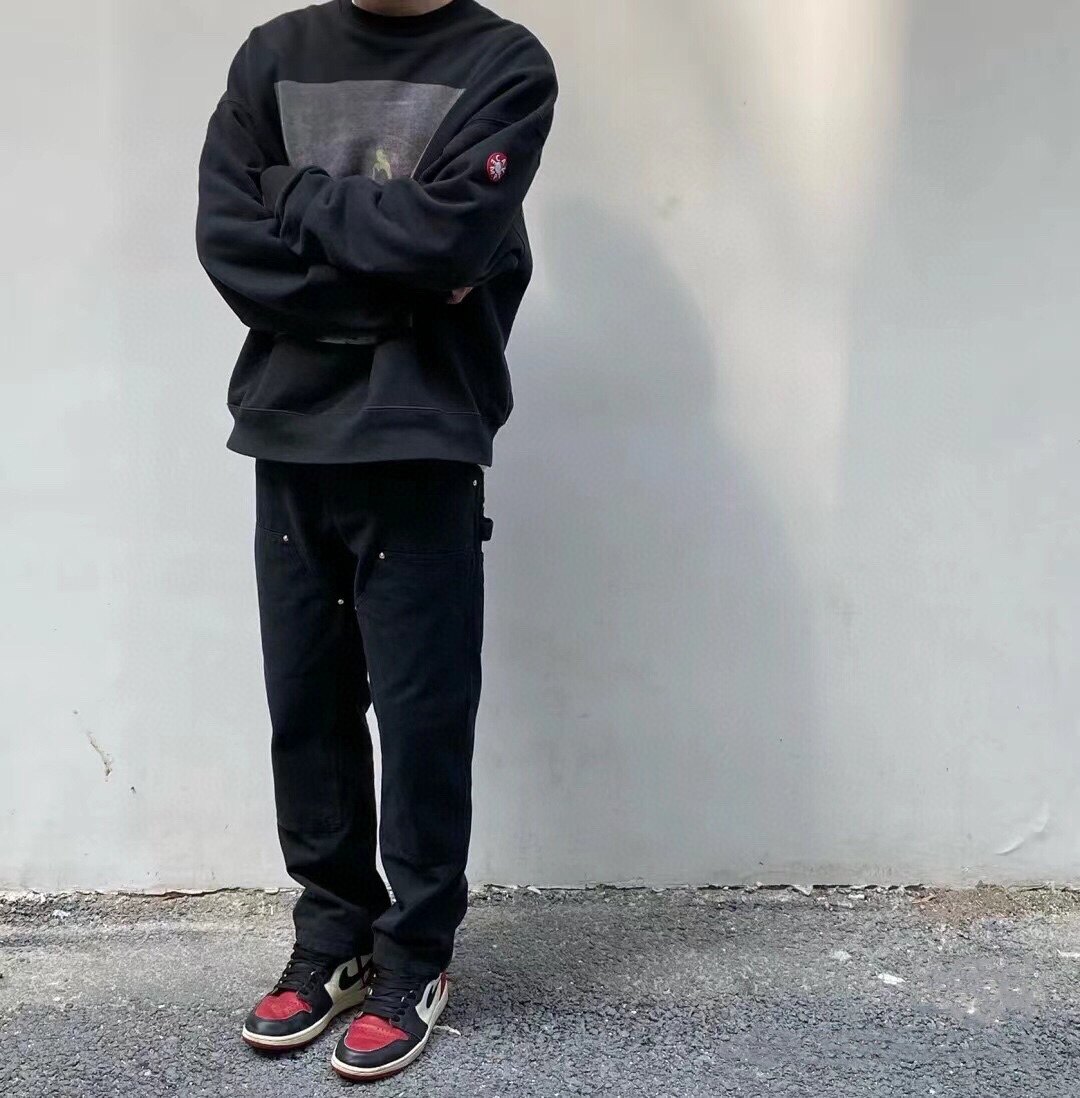 carhartt wip卡哈特工装潮牌b01 水洗做旧伐木工休闲长裤牛仔帆布