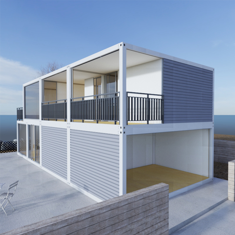 定制户外简易移动住人集装箱房活动板房临建装配式工地办公宿舍房