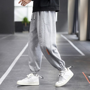 2023春秋新款卫裤男宽松运动裤青少年时尚束脚裤XZ712-5-2280-P50图片