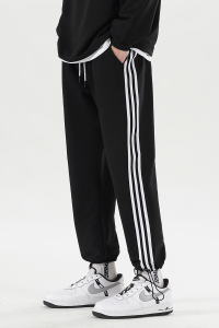 运动长裤男士宽松小脚卫裤条纹休闲抽绳束脚裤XZ712-5-714-P45