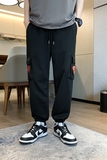 22春秋季新款男士卫裤学生宽松大码束脚运动裤XZ712-5-WK919-P45，男装休闲裤，星座1112-5（原712-5）