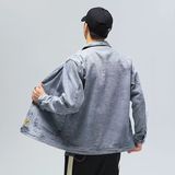 网络图新款牛仔衣夹克男气质2025外贸春季浅色外套1112-5-G08-P58，男装工装外套，星座1112-5（原712-5）