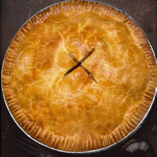 Whole 8寸经典 包邮 Apple 纯手工无添加水果派 Pie 苹果派 美式