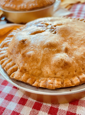 传统经典美式4寸迷你苹果派Apple pie纯手工水果派