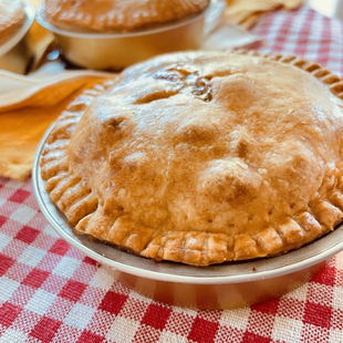 传统经典美式4寸迷你 苹果派Apple pie纯手工水果派