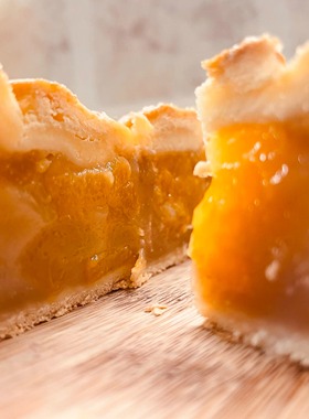 8'Peach Pie-Whole 8寸 美式 纯手工仙桃派 无添加水果派包邮