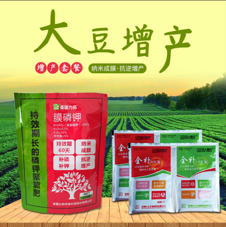 大豆增产套餐芸苔素乐收保凯叶面肥营养液杀菌营养高产套餐