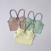 清仓断码 瑜伽内衣女美背裸感减震聚拢运动背心速干跑步健身文胸