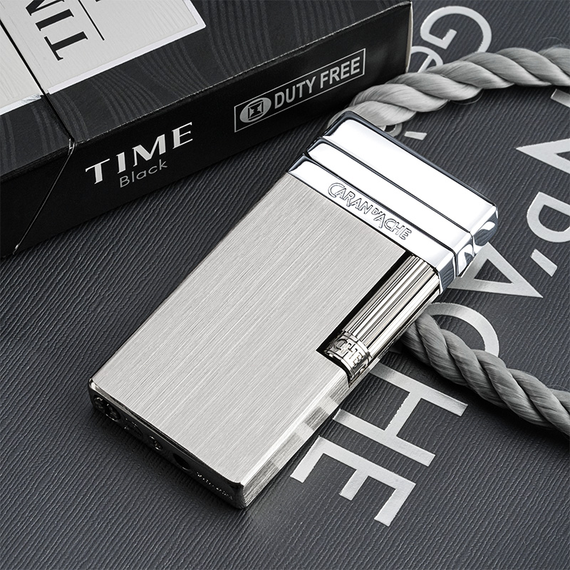 正品 CARAN D'ACHE 凯兰帝打火机CD40火石气体机侧滑高档商务礼品