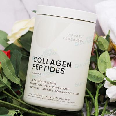 美国Sports Research Collagen Peptides 胶原蛋白肽I和III型454g