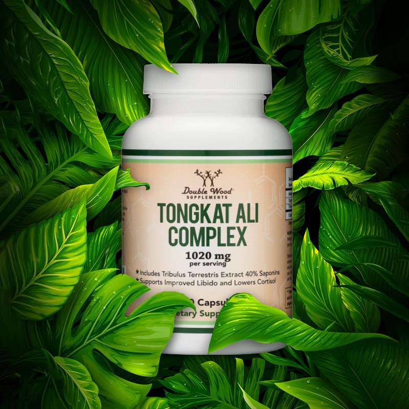美国直邮Double Wood东革TONGKAT提取物提高 ALI COMPLEX 1020mg
