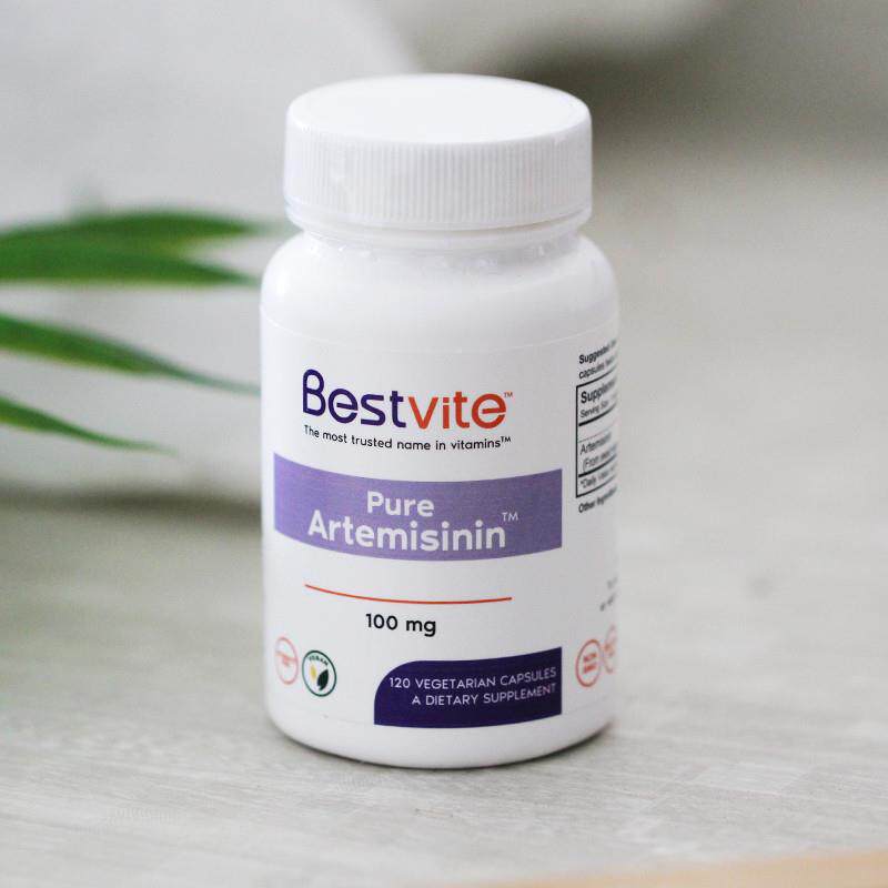 美国正品直邮 Bestvite Artemisinin 进口青蒿素胶囊 100mg 120粒