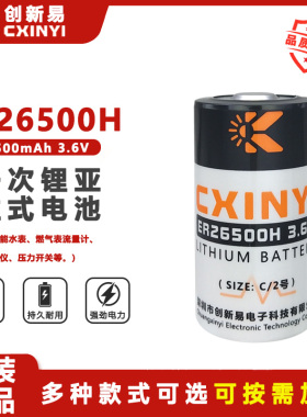 CXINYI创新易ER26500H智能水表燃气表流量计温度监测仪3.6V锂电池