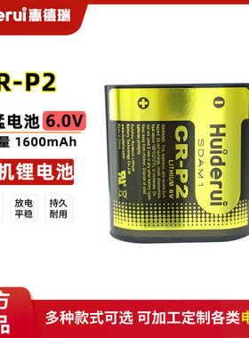 Huiderui惠德瑞CR-P2水龙头马桶红外线感应器相机6V锂电池2CP4036