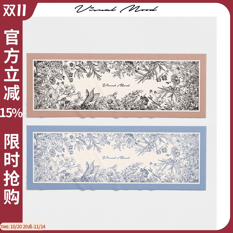 VISUALMOOD复古法式沙滩铺巾