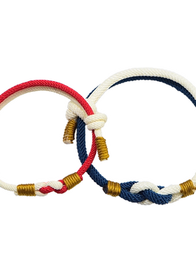 定情信物一对本命年纪念同心结