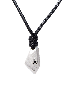 许愿石太阳月亮刻字定情信物项链