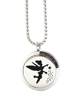 蚊虫香薰扩香潮嘻哈钛钢蹦迪项链