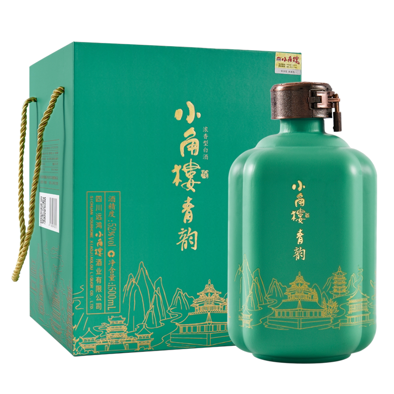 小角楼青韵52度浓香型白酒