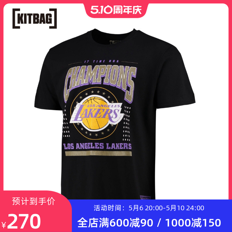 洛杉矶湖人队 Champions Lakers T恤-男子