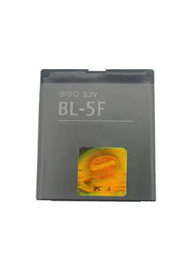 适用诺基亚BL-5F电池C5-01 N93i N95 N96老人机6290 E65手机电池