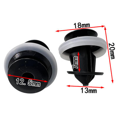 汽车叶子轮眉外饰板卡扣适用特斯拉ModelY ModelS ModelX Model3