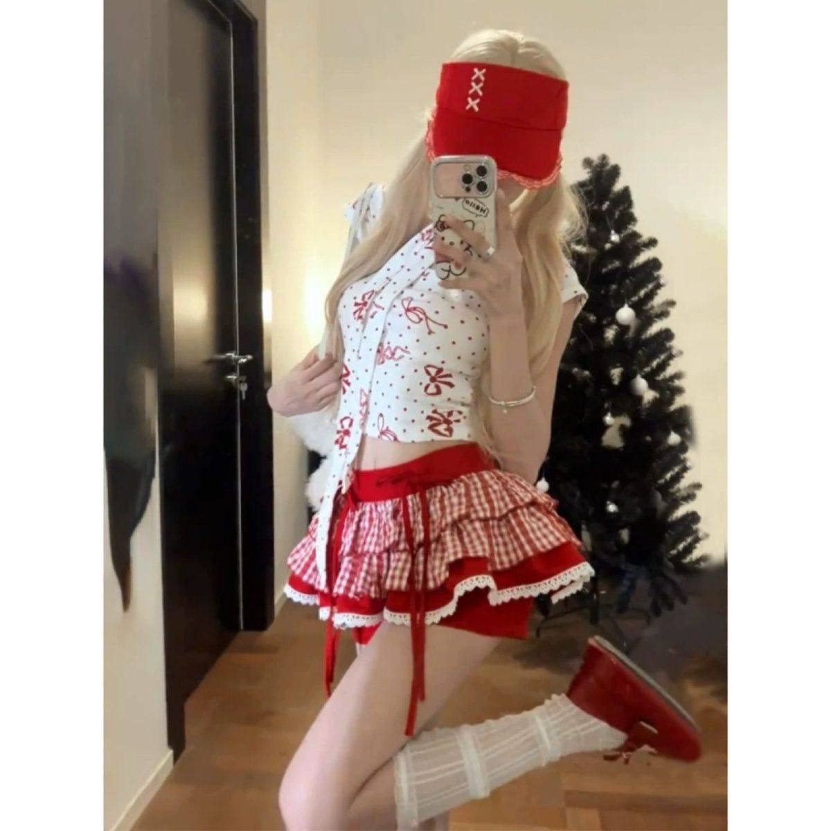 性感辣妹套装女夏季巨好看短袖上时尚套装