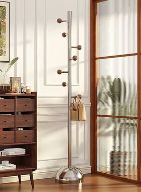 简约金属球形衣帽架玄关收纳