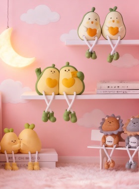 卡通可爱动物树脂挂件摆件礼物