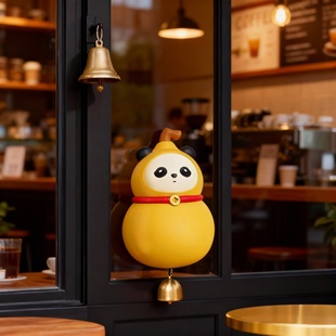 新中式小猴子毛绒挂件中国风钥匙扣书包吊饰可爱礼物高级感