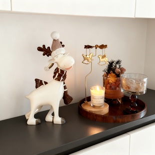 ins潮流白色长马装饰挂件皮质流苏撞色包包挂饰钥匙扣