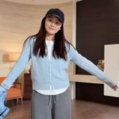 SANMI Y006 小麻花针织开衫 叁米 冰岛麻花