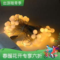 Outdoor camping LED light tent atmosphere light birthday party decoration USB connector rechargeable light I