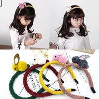 Trẻ em headband nữ 2018 mới Hàn Quốc dễ thương sang trọng thỏ cô gái kẹp tóc phụ kiện tóc cô gái mũ - Phụ kiện tóc shop phụ kiện tóc