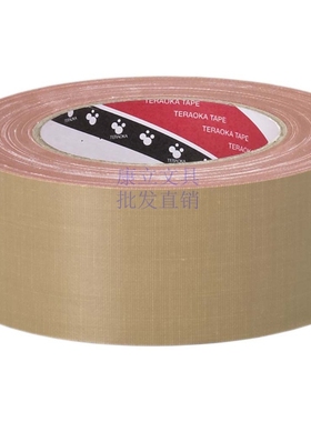 进口寺冈TERAOKA牛皮大力布基超粘防水影视印花地毯锚唛彩色胶布