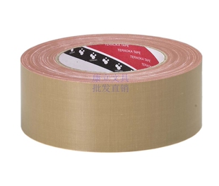 进口寺冈TERAOKA牛皮大力布基超粘防水影视印花地毯锚唛彩色胶布